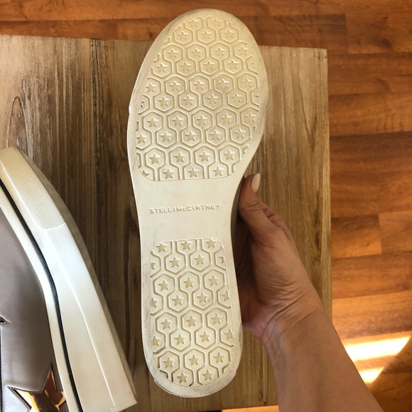 Stella McCartney Binx gray and rose gold shoes - Picture 6 of 8